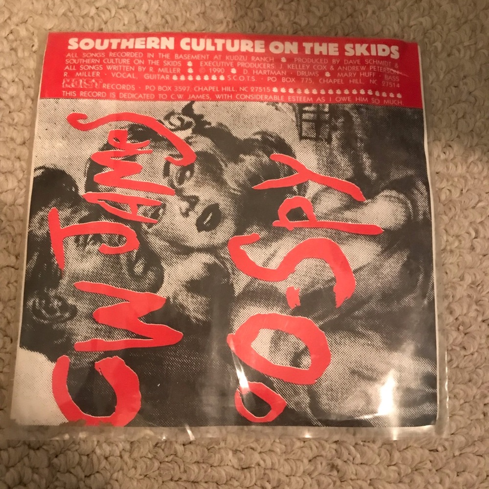 Southern Culture on the skids Kudzu 45 C.W. James OO Spy